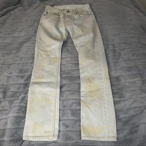 NSF Women’s Distressed Easy Straight Denim Jeans